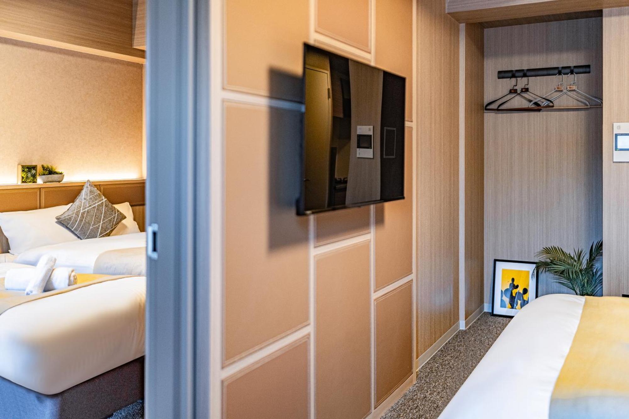 أوساكا Apartment Hotel 11 Dotonbori 2 الغرفة الصورة